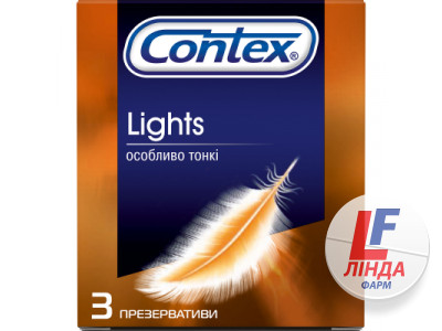 Презервативы Contex (Контекс) Lights особенно тонкие 3шт-0