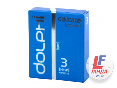 Презервативы Dolphi (Долфи) Lux Delicate тонкие 3шт-0