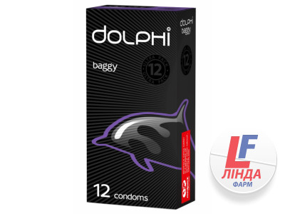 Презервативи Dolphi (Долфі) Baggy 12шт-0
