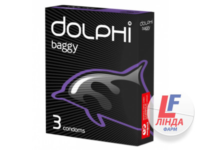 Презервативи Dolphi (Долфі) Baggy 3шт-0