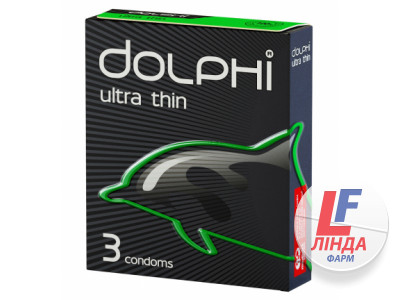Презервативы Dolphi (Долфи) Ultra Thin ультратонкие 3шт-0
