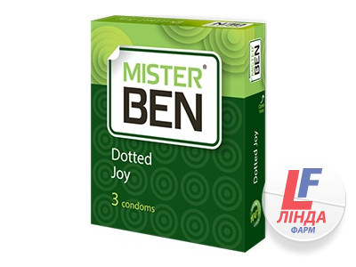 Презервативи Mr.Ben Dotted Joy 3шт-0
