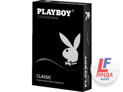 Презервативы Playboy Classic 6шт-0