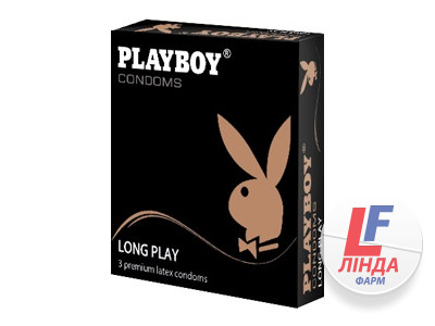 Презервативи Playboy Long Play з анестетиком 3шт-0