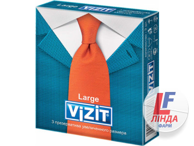 Презервативы Vizit большой размер №3-0
