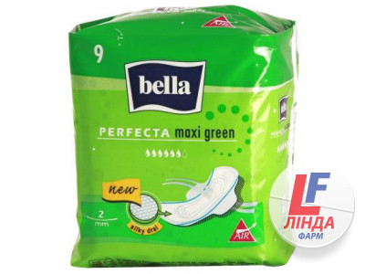 Прокладки гігієнічні Bella Perfecta Green Drainette №9-0