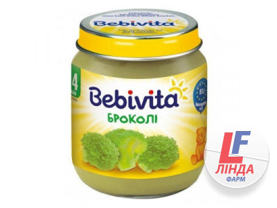 Пюре Bebivita (Бебивита) брокколи от 4 месяцев 125г-0