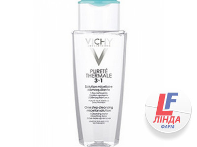 Vichy Purete Thermale (Виши Пюрте Термаль) Мицеллярный раствор для снятия макияжа с лица и глаз 200мл-0