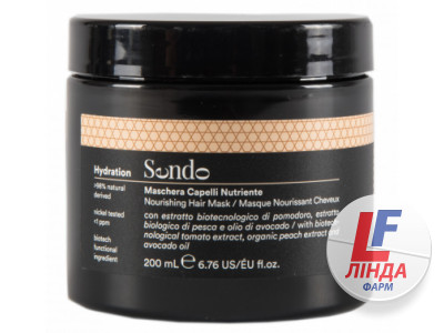 Sendo Hydration (Сендо Хайдрейшн) Маска питательная и увлажняющая для сухих волос 200мл-0