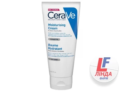 Крем CeraVe увлажняющий для сухой и очень сухой кожи лица и тела, 177 мл-0