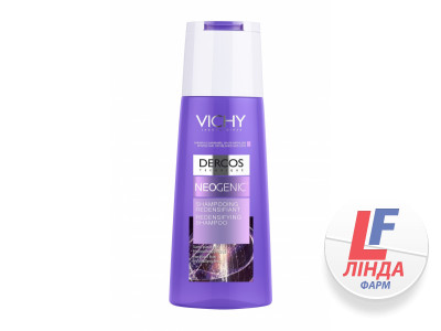 Vichy Dercos Neogenic (Виши Деркос Неоженик) Шампунь укрепляющий увеличения густоты волос со стемоксидином 200мл-0