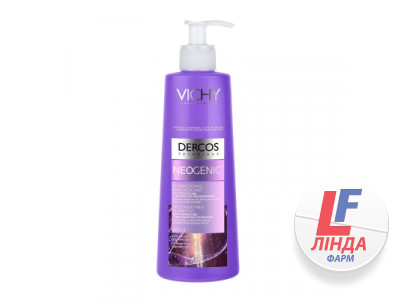 Vichy Dercos Neogenic (Виши Деркос Неоженик) Шампунь укрепляющий увеличения густоты волос со стемоксидином 400мл-0