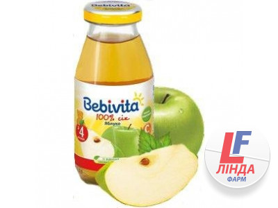 Сік Bebivita (Бебівіта) яблуко 200мл-0