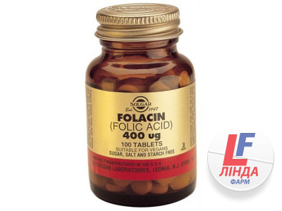 Solgar (Солгар) Фолиевая кислота таблетки №100-0