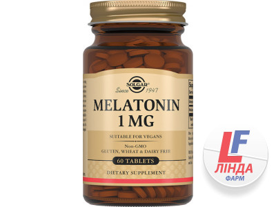 Solgar (Солгар) Мелатонин 1мг таблетки №60-0