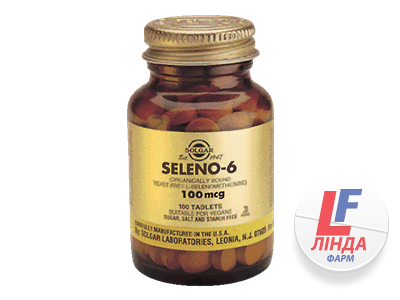 Solgar (Солгар) Селен 100 мкг, 100 таблеток-0