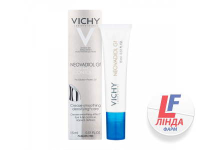 Vichy Neovadiol Gf (Виши Неовадиол) Крем для ухода за кожей вокруг глаз и губ 15мл-0