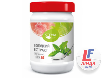 Stevia (Стевія) Стевії екстракт банку 150г-0