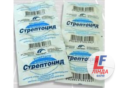 Стрептоцид таблетки 0,5 г №10 Тернополь-0