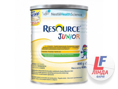 Суха молочна суміш Nestle Resource Junior (Nestle Clinutren Junior) 400г-0