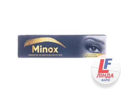 Сироватка-активатор для росту брів Minox, 9 мл-0