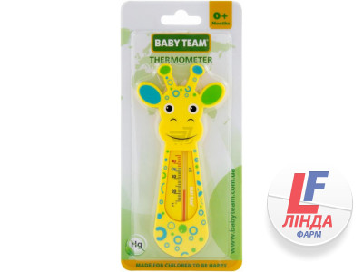 Термометр для воды детский BABY TEAM (Беби Тим) артикул 7300 Жираф-0