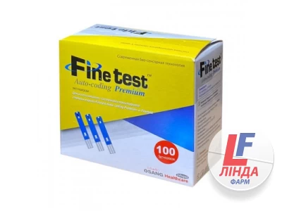 Тест-полоски Finetest Auto-coding Premium для глюкометра, 2 флакона по 50 штук-0