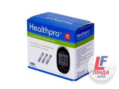 Тест-полоски для глюкометра HEALTHPRO №50-0