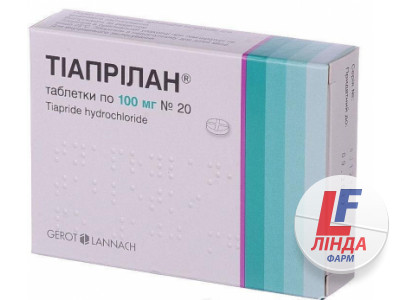 Тиаприлан таблетки 100мг №20-0