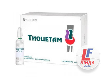 Тиоцетам раствор для инъекций 5мл ампулы №10-0