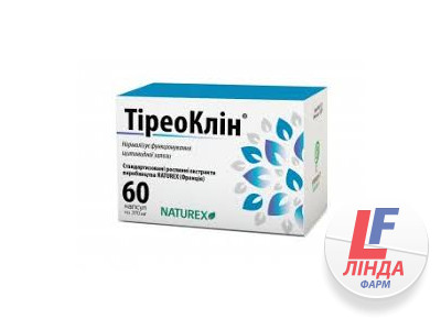 ТіреоКлін капсули по 370 мг №60-0
