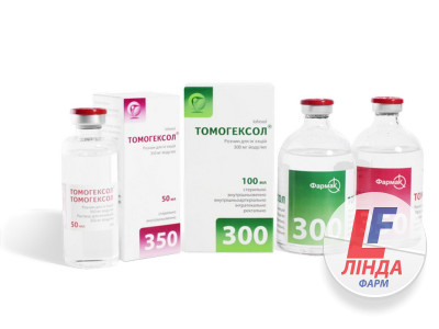 Томогексол розчин д/ін. 300 мг йоду/мл по 100 мл №1 у флак.-0