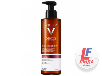 Vichy Dercos Densi-Solution (Виши Деркос Денси-Солюшнз) Шампунь для восстановления густоты и объема тонких, ослабленных волос 250мл-0