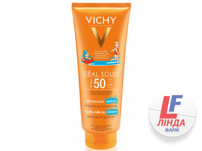 Vichy Ideal Soleil (Виши Идеаль Солей) Молочко солнцезащитное для детей SPF50 300мл-0