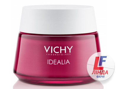 Vichy Idealia (Виши Идеалия) Крем восстановливающий гладкость и сиянией для нормальной кожи 50мл-0