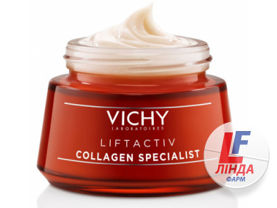 Vichy Liftactiv Collagen Specialist (Виши Лифтактив Коллаген Специалист) Крем-уход для лица антивозрастной для стимулирования выработки коллагена кожей 50мл-1