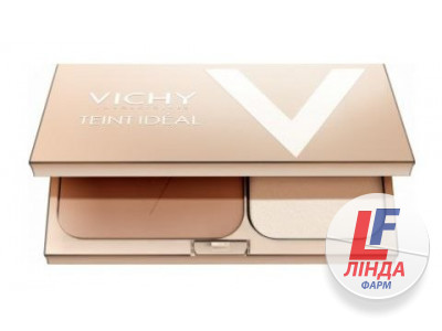 Vichy Teint Ideal (Віші Тон Ідеаль) Пудра компактна тон 1 світлий 10мл-0