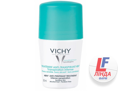 Vichy (Виши) Дезодорант шариковый интенсивный 48 часов защиты 50мл-0