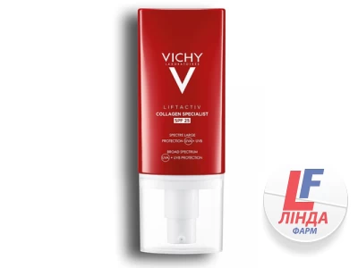 Крем-уход Vichy Liftactiv Collagen Specialist, антивозрастной, для коррекции морщин и контура лица SPF 25, для всех типов кожи, 50 мл-0