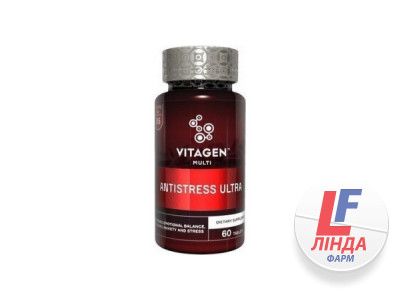 Витаджен VITAGEN ANTISTRESS ULTRA Мультивитаминные комплексы таблетки №60-0