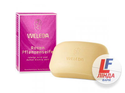 Weleda (Веледа) Розовое мыло 100г-0