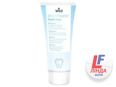 Зубна паста Dr. Wild Emofluor Daily Care із стабілізованим фторидом олова, 75 мл-0
