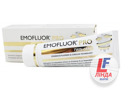 Зубна паста Dr. Wild Emofluor Pro Twin Care, 75 мл-0