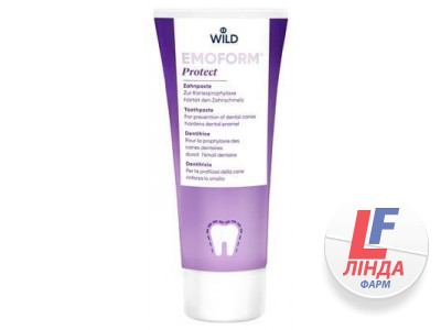 Зубна паста Dr. Wild Emoform Protect Захист від карієсу, 75 мл-0