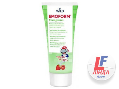 Зубна паста Dr. Wild Emoform Youngstars для дітей, 6-12 років, 75 мл-0