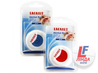 Зубна нитка Lacalut, 50 м-0