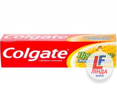 Зубная паста Колгейт Прополис отбеливающая 100мл Propolis Whitening-0