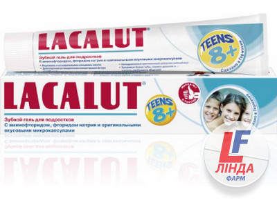 Зубна паста Lacalut Teens, від 8 років, 50 мл-0