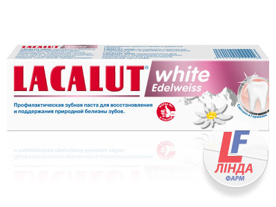 Lacalut (Лакалут) Зубная паста Вайт Эдельвейс 75мл-0