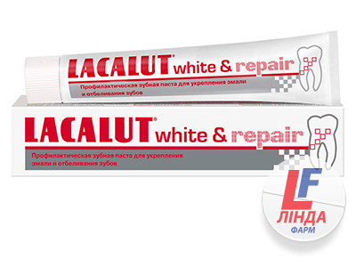 Lacalut (Лакалут) Зубна паста Вайт відновлення 75мл-0